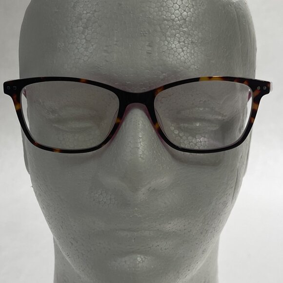 Zenni Optical Eyeglass Frames Only Purple Brown Multicolor 4441725 Tortoise - Picture 1 of 6